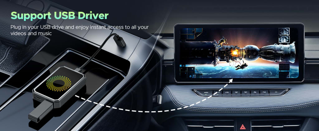 Lamtto 3-in-1 Wireless CarPlay Box